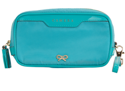 Anya Hindmarch Camera Wristlet, Nylon, Blue, MIC, 2*